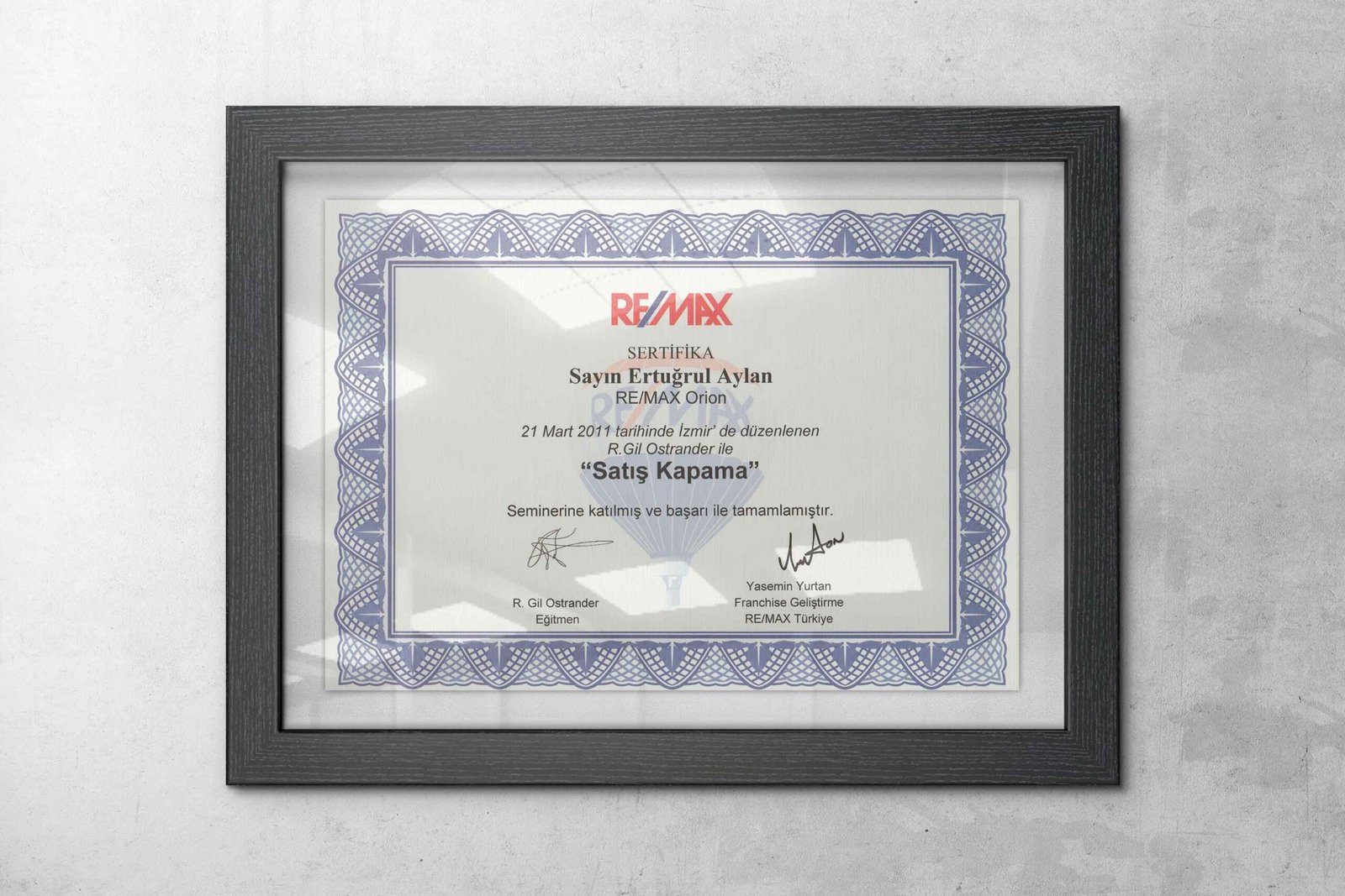 RE/MAX Satış Kapama Eğitimi
